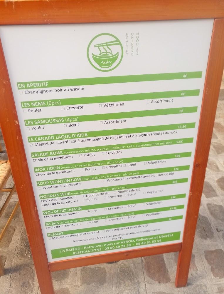 Aïda Healthy Noodle - Menu Image 3